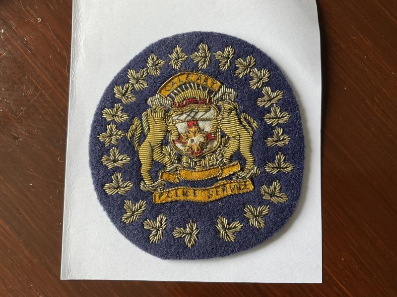 Calgary Police Service bullion blazer badge ?