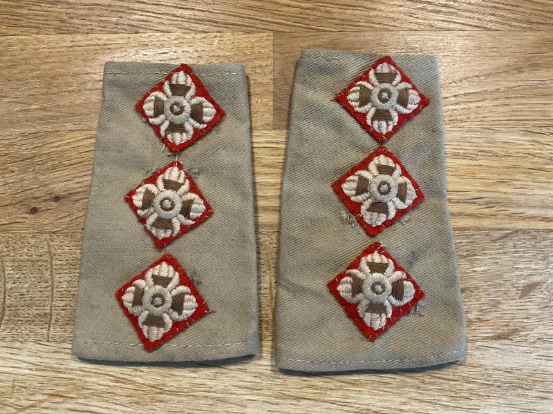 WW2 Desert or Tropical Captains rank slides.