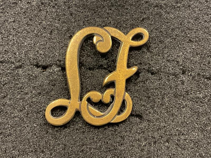 Legion of Frontiersmen 1st pattern collar badge 1904-27.