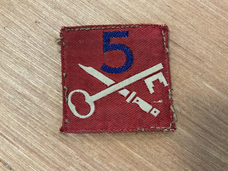 British 5th Infantry Brigade formation sign