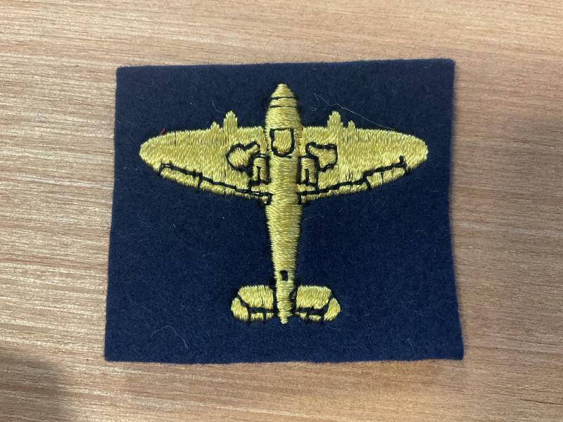 Royal Observer Corps , gold spitfire award for 25 passes.