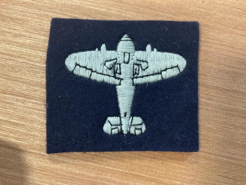 Royal Observer Corps Spitfire proficiency badge.
