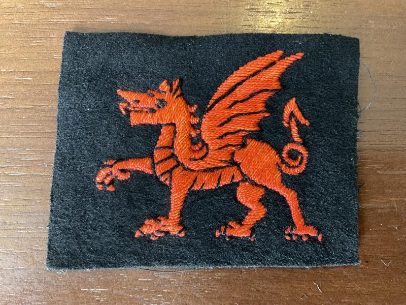 WW1 38th Welsh Division formation sign.