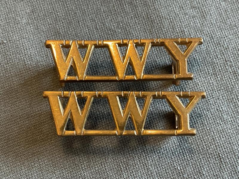 Queens Own Warwickshire & Worcestershire Yeomanry  titles.