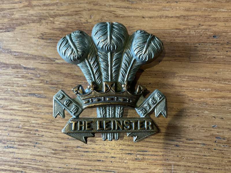 WW1 The Leinster Regiment buckle badge.
