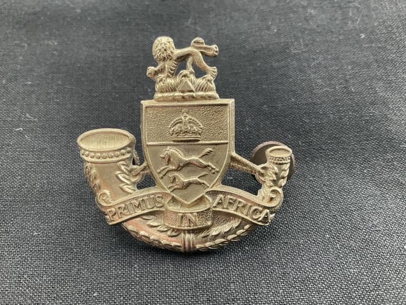 South African Durban Light Infantry cap badge.