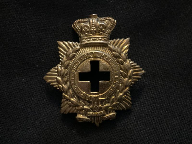 Q.V.C Army Hospital Corps cap badge