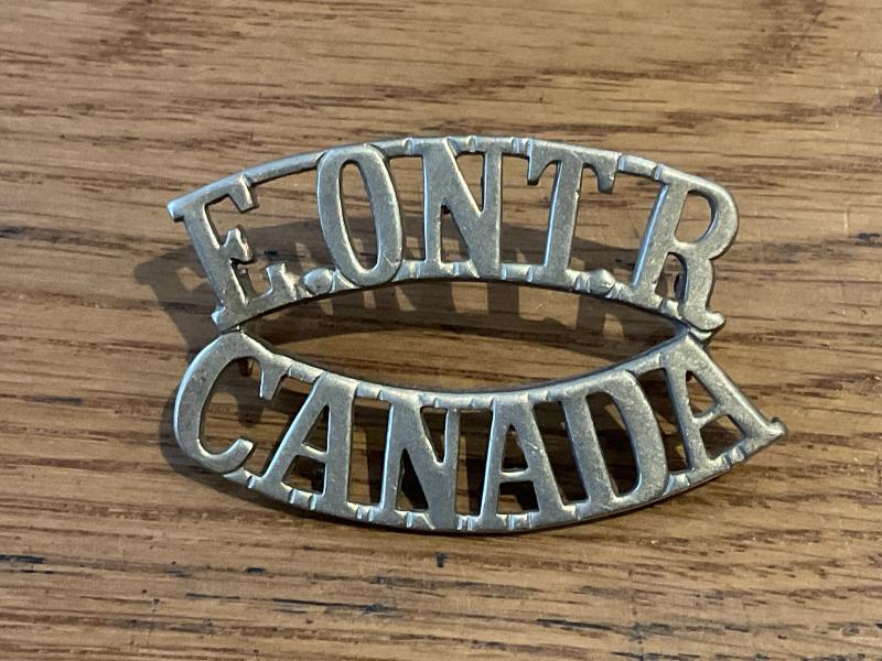 WW1 CEF 2nd Battalion “Eastern Ontario Regt” shoulder title.