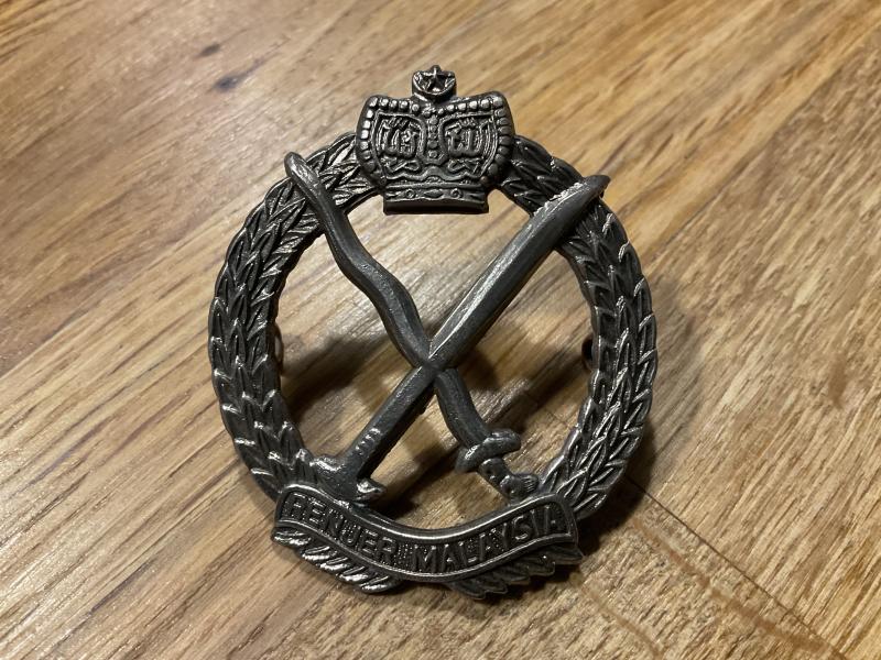 Malaysian Royal Ranger Regiment (Renjer Malaysia) cap badge.
