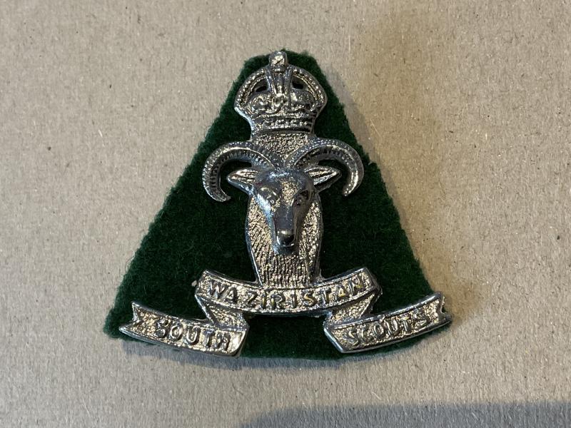 K/C South Wazaristan Scouts cap badge.