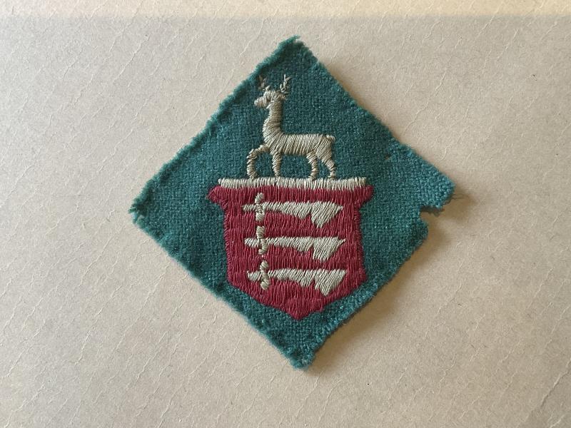 WW2 191st (Hertfordshire & Essex Yeomanry) Feild Regt, R.A  formation sign.