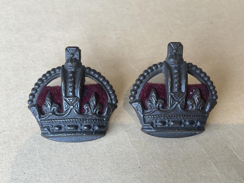 WW1/2 British & Commonwealth O.S.D Majors crowns.